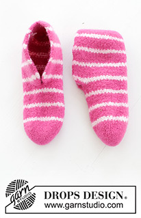 Free patterns - Women's Socks & Slippers / DROPS 247-22