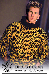 Free patterns - Men's Jumpers / DROPS 4-3