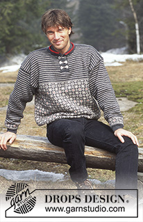Free patterns - Men's Jumpers / DROPS 47-20