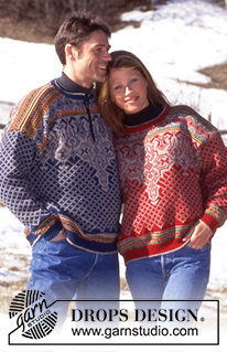 Free patterns - Damskie swetry przez głowę / DROPS 52-11