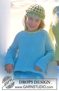 Free patterns - Dziecięce swetry przez głowę / DROPS 88-26