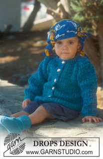 Free patterns - Rozpinane swetry i bolerka dziecięce / DROPS Baby 10-25