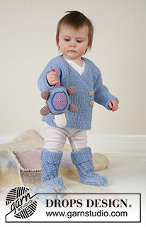 Free patterns - Baby Socks & Booties / DROPS Baby 13-9