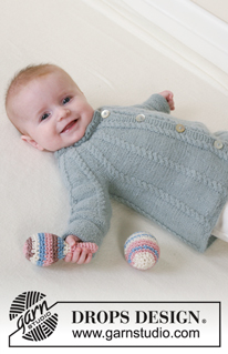 Free patterns - Swetry rozpinane dla niemowląt i małych dzieci / DROPS Baby 14-2