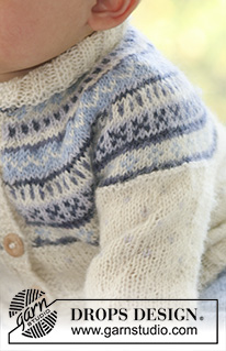 Free patterns - Swetry rozpinane dla niemowląt i małych dzieci / DROPS Baby 16-10