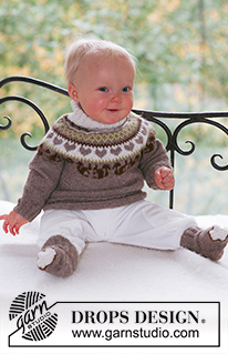 Free patterns - Vauvan sukat & tohvelit / DROPS Baby 17-15