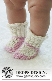 Free patterns - Vauvan sukat & tohvelit / DROPS Baby 18-13