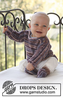 Free patterns - Skarpetki i kapcie dla niemowląt i małych dzieci / DROPS Baby 18-18