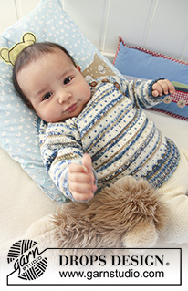 Free patterns - Põhjamaade džemprid beebile / DROPS Baby 19-3
