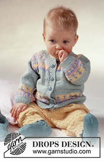 Free patterns - Vauvan sukat & tohvelit / DROPS Baby 2-3