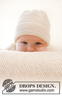 Free patterns - Baby Hats & Headbands / DROPS Baby 25-10