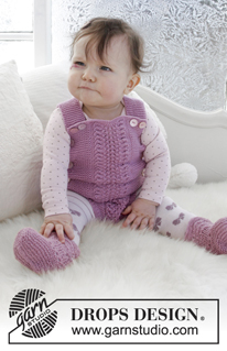 Free patterns - Vauvan sukat & tohvelit / DROPS Baby 31-14