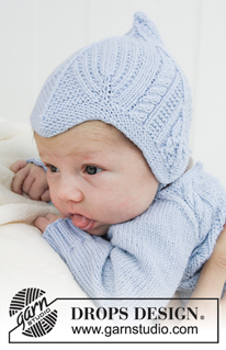 Free patterns - Baby Hats & Headbands / DROPS Baby 31-7