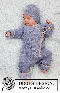 Free patterns - Body i kombinezony dla niemowląt i małych dzieci / DROPS Baby 33-30