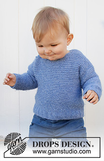 Free patterns - Laste lihtsad džemprid / DROPS Baby 36-13