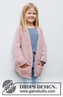 Free patterns - Rozpinane swetry i bolerka dziecięce / DROPS Baby 38-19