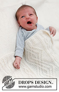 Free patterns - Vauvan peitot / DROPS Baby 39-2