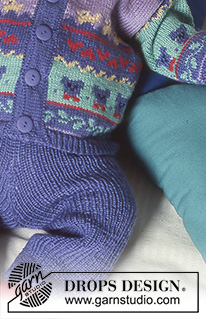 Free patterns - Vauvan sukat & tohvelit / DROPS Baby 4-2