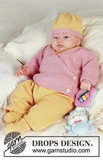 Free patterns - Rozpinane swetry i bolerka dziecięce / DROPS Baby 4-3