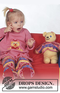 Free patterns - Swetry przez głowę dla niemowląt i małych dzieci / DROPS Baby 4-6