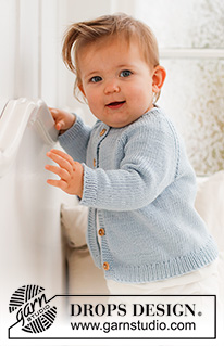 Free patterns - Swetry rozpinane dla niemowląt i małych dzieci / DROPS Baby 42-6