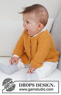 Free patterns - Swetry rozpinane dla niemowląt i małych dzieci / DROPS Baby 43-10