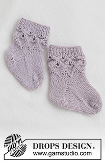 Free patterns - Vauvan sukat & tohvelit / DROPS Baby 43-12