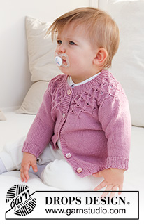 Free patterns - Jacken & Cardigans für Babys / DROPS Baby 43-8