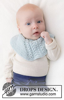 Free patterns - Halstørklæder & Halsvarmere til baby / DROPS Baby 45-16