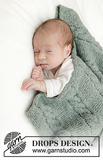 Free patterns - Baby Blankets / DROPS Baby 46-11