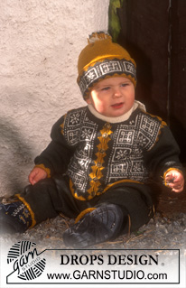Free patterns - Dziecięce norweskie rozpinane swetry / DROPS Baby 6-14