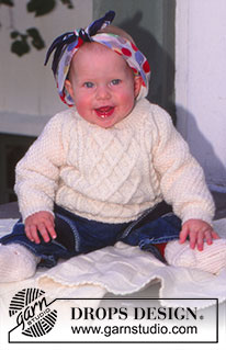 Free patterns - Vauvan sukat & tohvelit / DROPS Baby 6-2