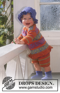 Free patterns - Vauvan sukat & tohvelit / DROPS Baby 6-6