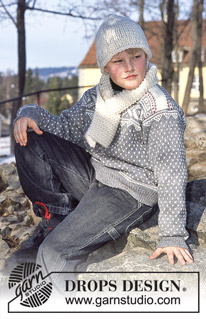 Free patterns - Dziecięce swetry przez głowę / DROPS Children 12-15