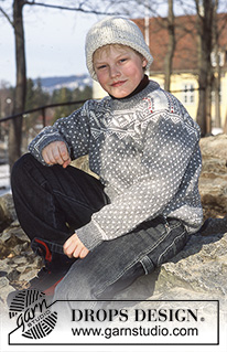 Free patterns - Dziecięce swetry przez głowę / DROPS Children 12-15