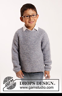Free patterns - Dziecięce swetry przez głowę / DROPS Children 26-11