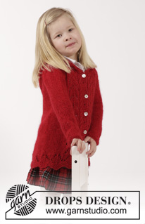 Free patterns - Rozpinane swetry i bolerka dziecięce / DROPS Children 26-13