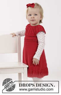 Free patterns - Sukienki i spódnice dziecięce / DROPS Children 26-14