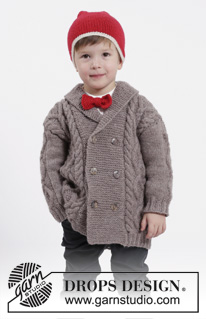 Free patterns - Rozpinane swetry i bolerka dziecięce / DROPS Children 26-16