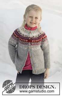 Free patterns - Rozpinane swetry i bolerka dziecięce / DROPS Children 32-6