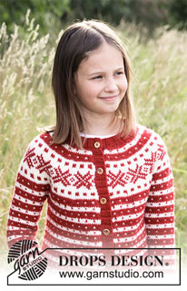 Free patterns - Rozpinane swetry i bolerka dziecięce / DROPS Children 34-31