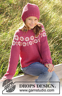 Free patterns - Dziecięce swetry przez głowę / DROPS Children 34-7