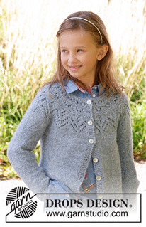 Free patterns - Rozpinane swetry i bolerka dziecięce / DROPS Children 34-9