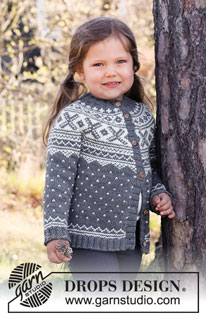 Free patterns - Rozpinane swetry i bolerka dziecięce / DROPS Children 37-2