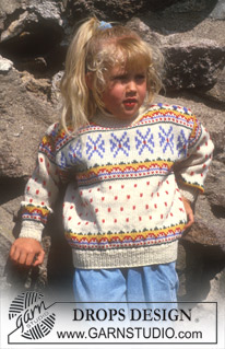 Free patterns - Norweskie dziecięce swetry przez głowę / DROPS Children 4-3