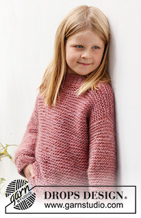 Free patterns - Dziecięce swetry przez głowę / DROPS Children 40-11