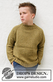 Free patterns - Dziecięce swetry przez głowę / DROPS Children 40-9