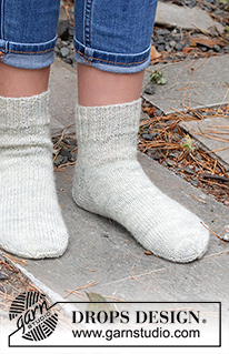 Free patterns - Lasten sukat ja tohvelit / DROPS Children 41-33
