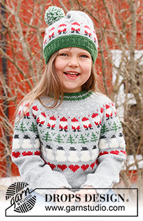 Free patterns - Norweskie dziecięce swetry przez głowę / DROPS Children 44-14