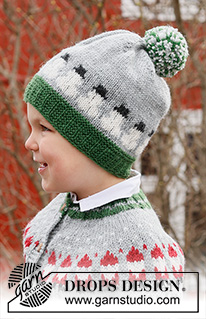 Free patterns - Santa Hats / DROPS Children 44-18
